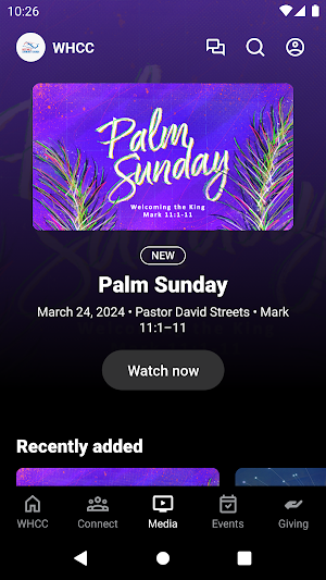West Hills Community Church Screenshot 2