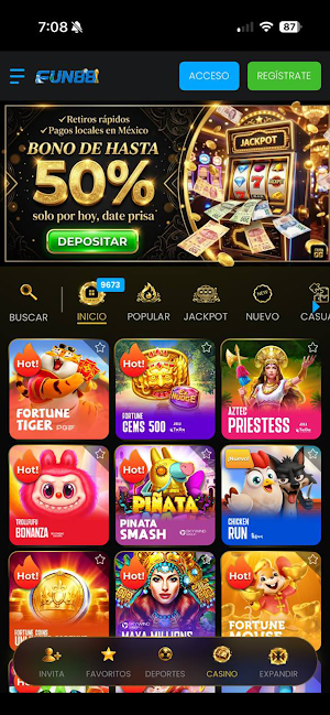 FUN88 Casino Screenshot 1