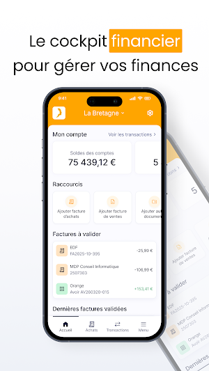 Actif Conseil– Portail client Screenshot 1