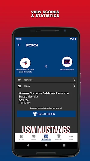 USW Athletics and Student Life Screenshot 2