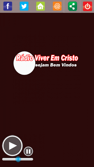 Web Rádio Viver Em Cristo Web Screenshot 0