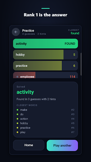 Proximity: Word Game Screenshot 1