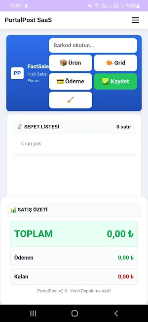 PortalPost – Stok, Cari & B2B Screenshot 0