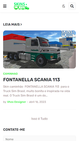 Skins Truck Sim Brasil TSB Screenshot 0