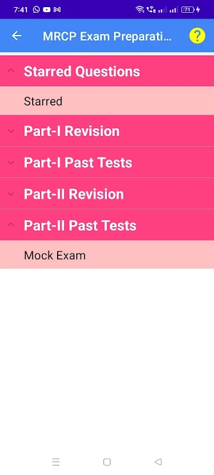 MRCP Exam Screenshot 0