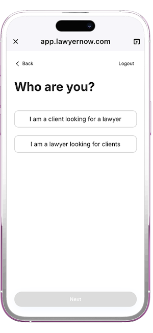LawyerNow Screenshot 3