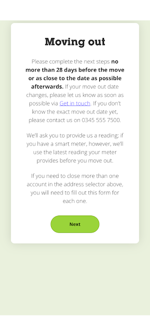 Ecotricity App Screenshot 3