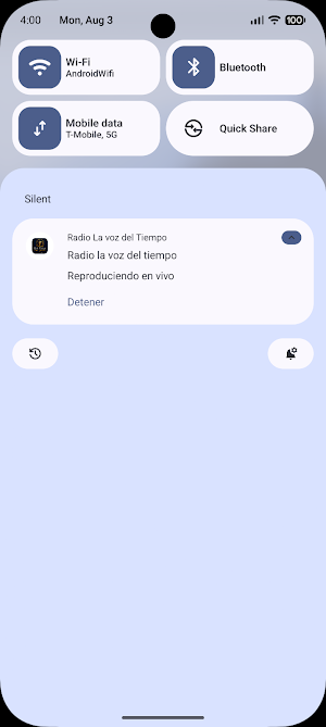 Radio La voz del Tiempo Screenshot 2