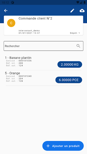 Proginov Comptage Screenshot 1