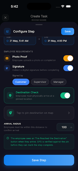 TaskRoom - Field Staff Tracker Screenshot 2
