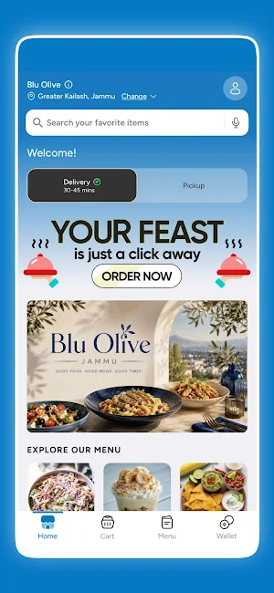 Blu Olive Screenshot 0