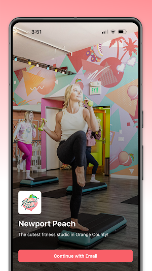 Newport Peach Fitness Screenshot 0