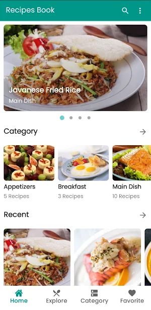 Recipes Book Screenshot 3