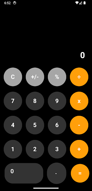 Basic Calculator Screenshot 1