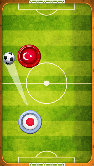 Air Hockey Soccer Tournament Screenshot 0