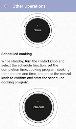 Mi Smart Air Fryer 3.5 l Guide Screenshot 1