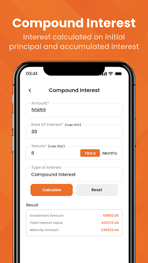 Aadhar Me EMI Loan Calculator Screenshot 0