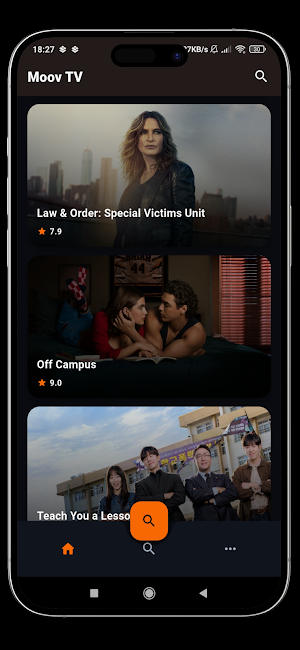 Moov TV : movie and tv shows Screenshot 3