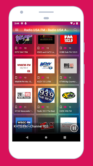 Radio USA FM - Radio USA App: American Radio Live Screenshot 1