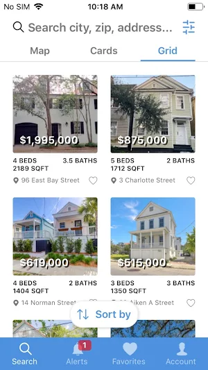 Charleston Properties Screenshot 1