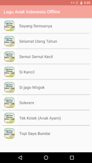 Lagu Anak Indonesia Offline + Lirik Screenshot 3