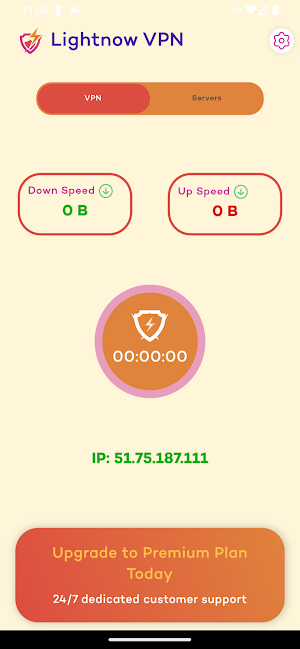 LightNow VPN: Flash Shield Screenshot 2