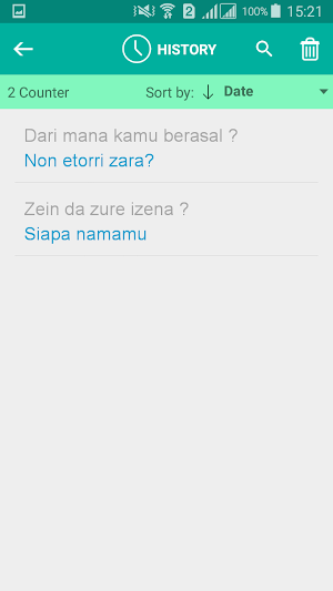Basque Indonesian Translator Screenshot 3