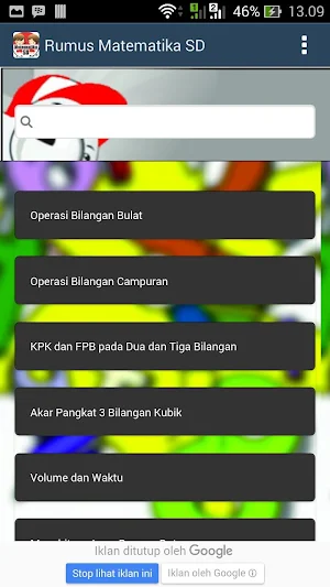 Rumus Matematika SD / MI Screenshot 2
