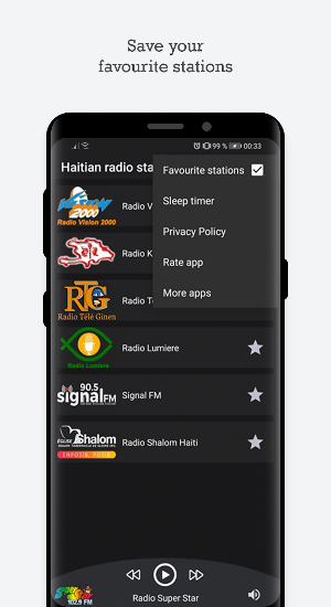 Haitian radio stations - Radio Stations from Haiti Screenshot 2