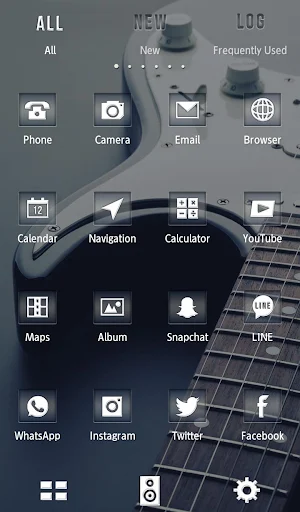Electric Guitar Theme +HOME Screenshot 2