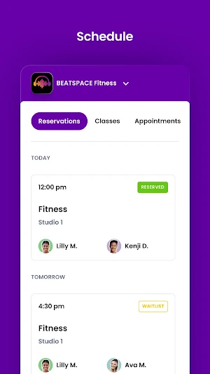 BEATSPACE Fitness Screenshot 2