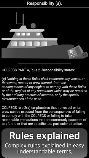 Master-Nav: Colregs Screenshot 1