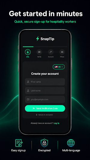SnapTip: Receive Digital Tips Screenshot 0