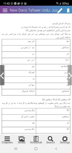 Darsi Tafseer Urdu: Juz 30 Screenshot 2