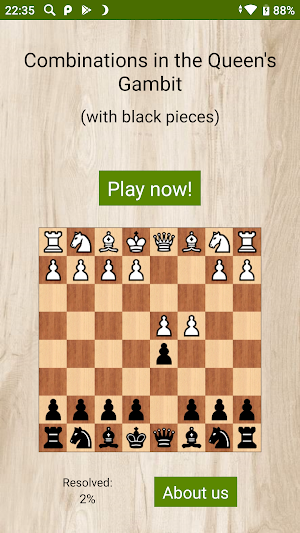 Chess - Queen's Gambit Screenshot 0