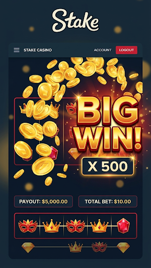 Stake Casino Screenshot 1