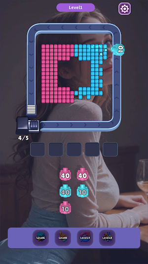 Glam Flow: Pixel Puzzle Screenshot 0