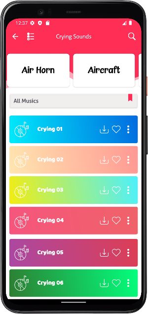 Crying Sounds Screenshot 1