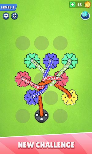 Tangle master: Untangle rope Screenshot 1
