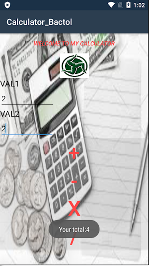 Calculator_Bactol Screenshot 0