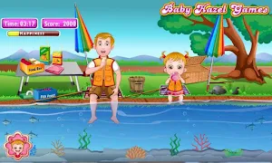 Baby Hazel Fishing Time Screenshot 2