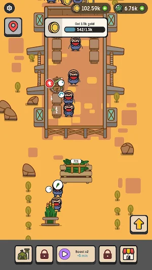 Farming Warriors: Idle TD Screenshot 3