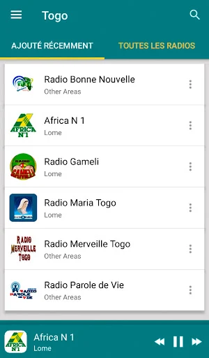 Radio Togo Screenshot 2