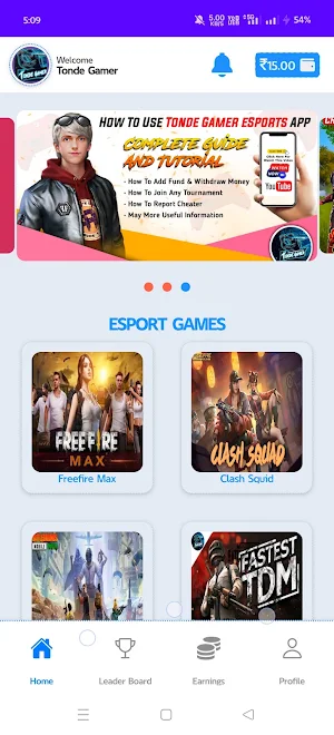Gaming Tournament - eSports Screenshot 0
