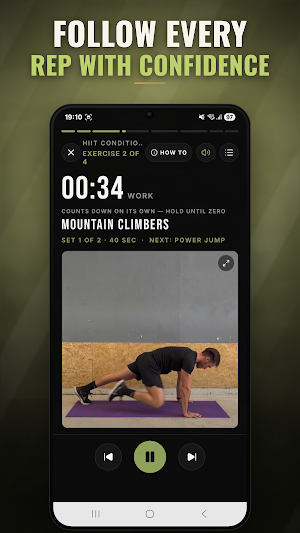 Military Calisthenics Men Screenshot 3