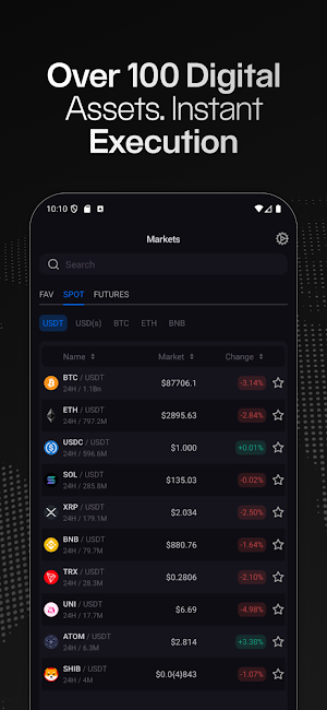 Aurum Exchange Screenshot 2