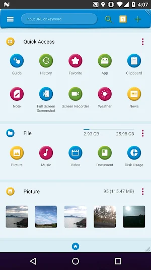 fooView Theme - Plasticine Screenshot 0