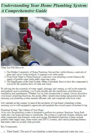 Plumbing Repairs Tutorials Screenshot 0