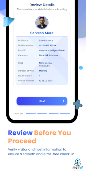 VMS Visitor Screenshot 3