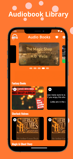 Audio Stories, Novels & Books Screenshot 0